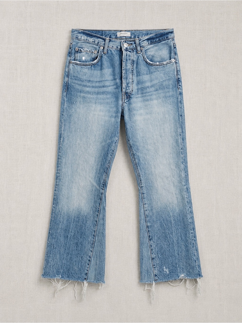 Zara Light Blue Flare Jeans